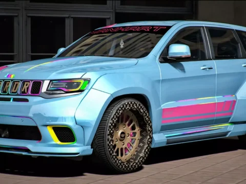 Jeep Trackhawk Manhart On illuminating Grand Rims