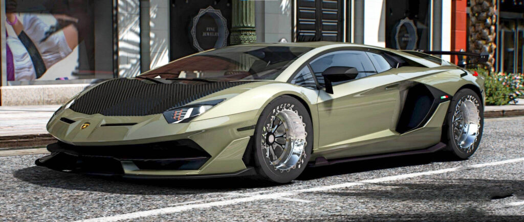 Lamborghini Aventador SVJ Drag TwinTurbo