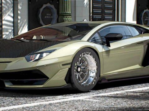 Lamborghini Aventador SVJ Drag TwinTurbo
