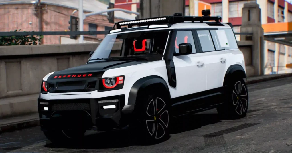 Land Rover Defender Police