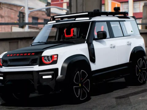 Land Rover Defender Police