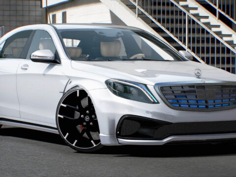 Mercedes S63 Wald Widebody