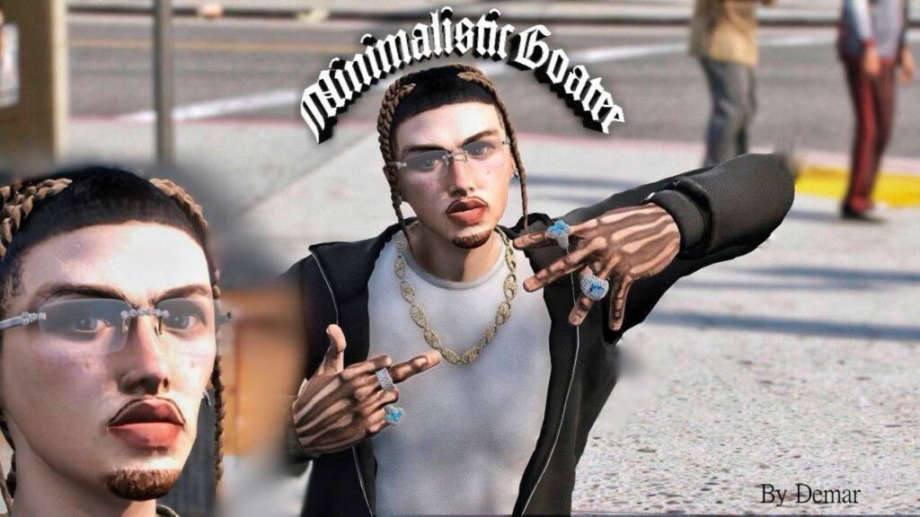 Minimalistic Goatee for MP Male 1.0