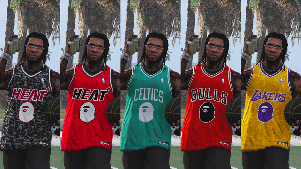 NBA x BAPE Jersey Pack part1 1.0