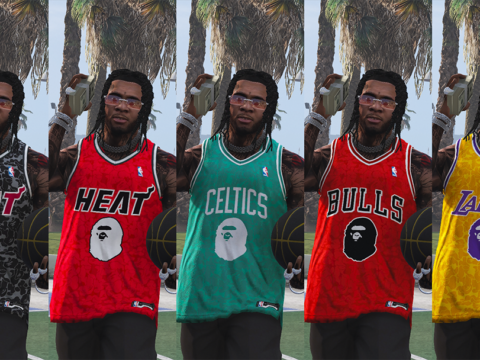 NBA x BAPE Jersey Pack part1 1.0