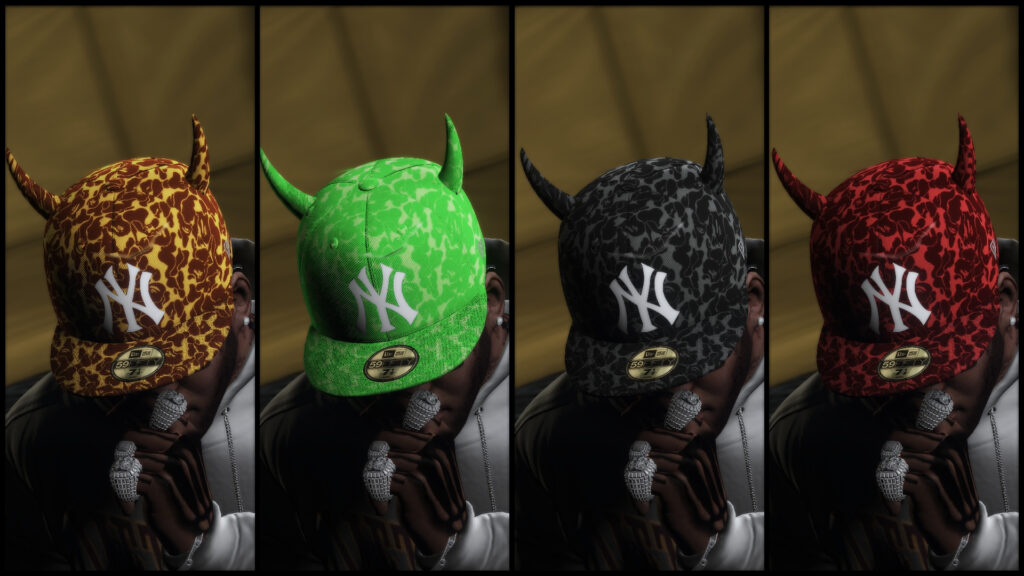 NY Devil Cap Bape Camo 1.0