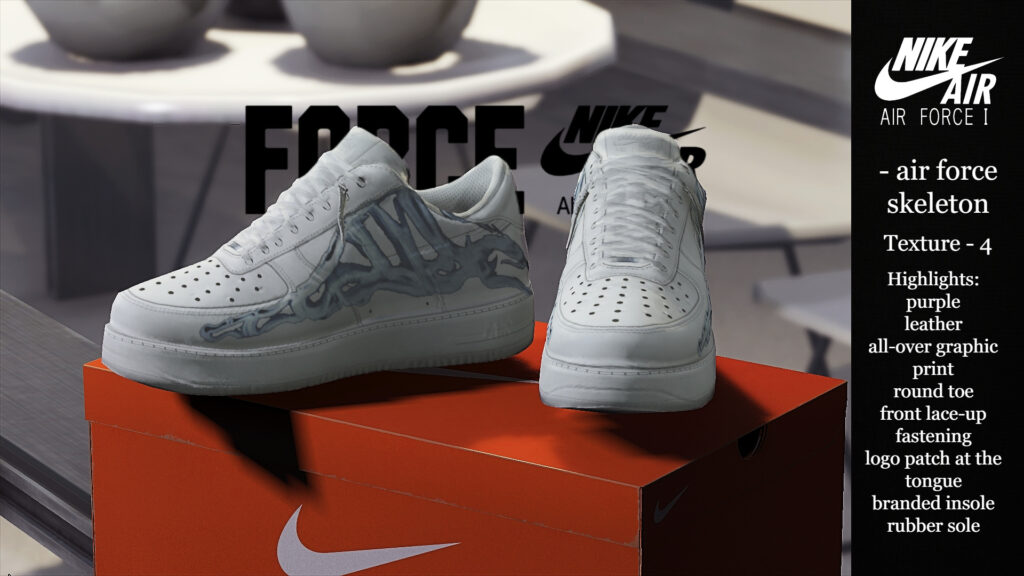 Nike Air Force 1 Low Skeleton For Franklin