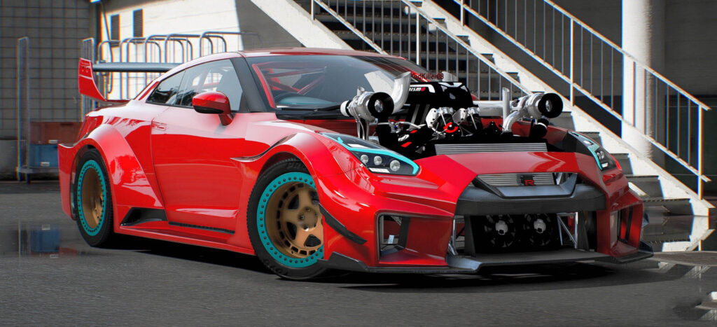Nissan R35 Libery Walk Twinturbo