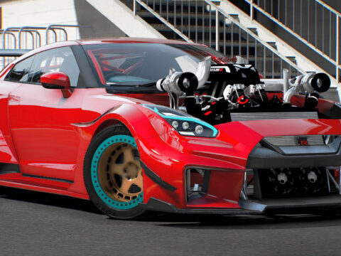 Nissan R35 Libery Walk Twinturbo