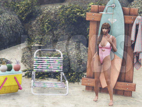 Paradise Beach Set (7 Props) V1.0