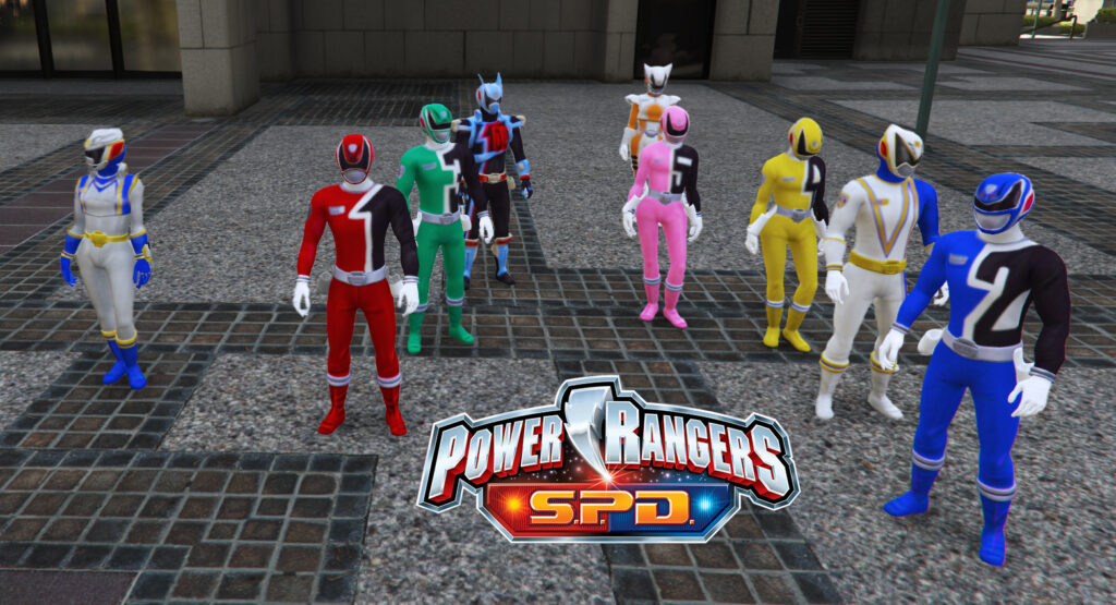 Power Rangers SPD [Add-On Ped] 1.0