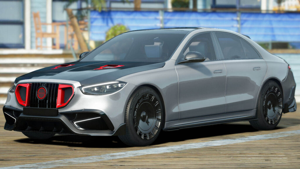 RED Mercedes-AMG S 63 E PERFORMANCE