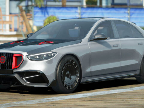 RED Mercedes-AMG S 63 E PERFORMANCE