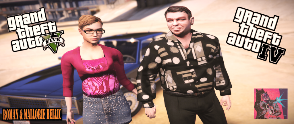 Roman & Mallorie Bellic [Add-On Peds] V1.0