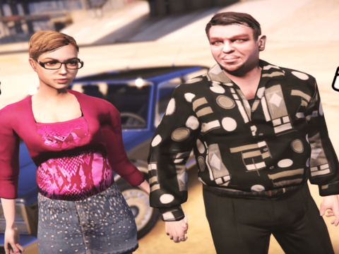 Roman & Mallorie Bellic [Add-On Peds] V1.0
