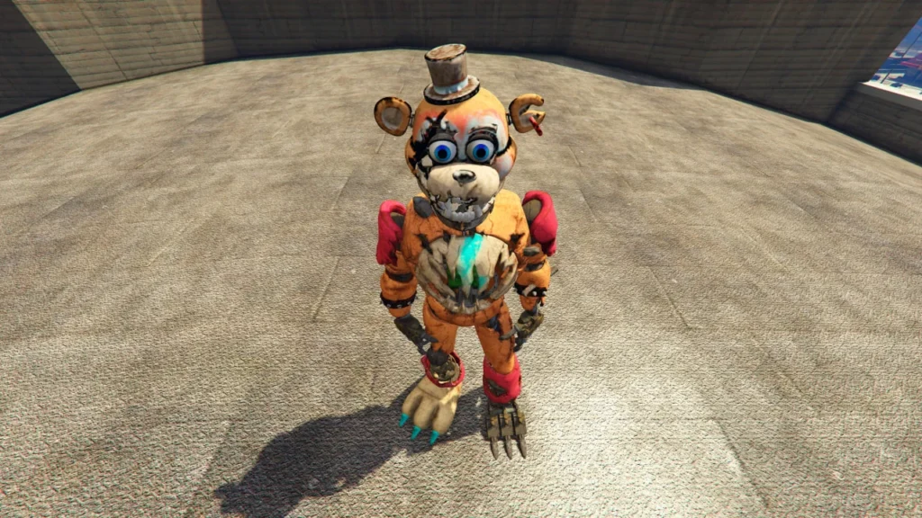Ruined Glamrock Freddy - Fnaf [Add-On Ped] 1.0
