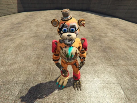 Ruined Glamrock Freddy - Fnaf [Add-On Ped] 1.0