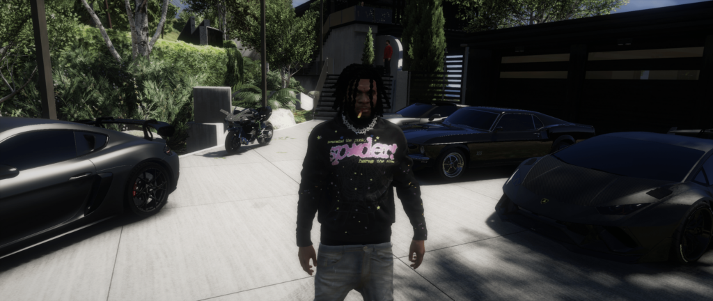 SP5DER Hoodies For Frank