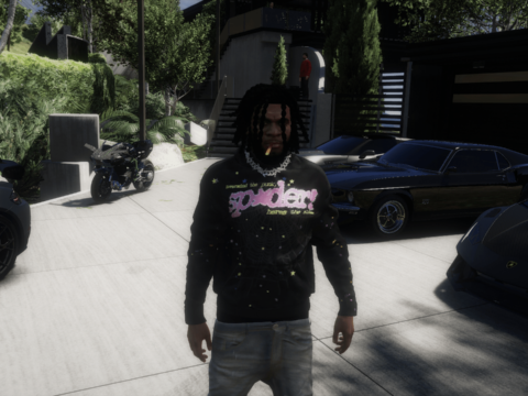 SP5DER Hoodies For Frank