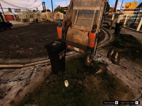 San Andreas TrashMaster Bin [Menyoo] V1.0