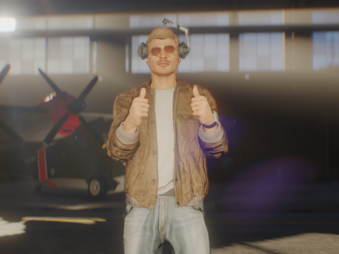 Tactical Jacket for MP Male