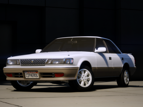 Toyota Chaser GT Twin Turbo 1991 (JZX81) [Add-On | LODs | Template | Liveries | Tuning] V1.0