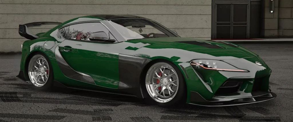 Toyota Supra A90 Stationed