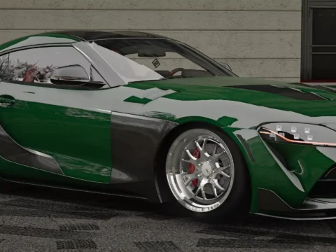 Toyota Supra A90 Stationed