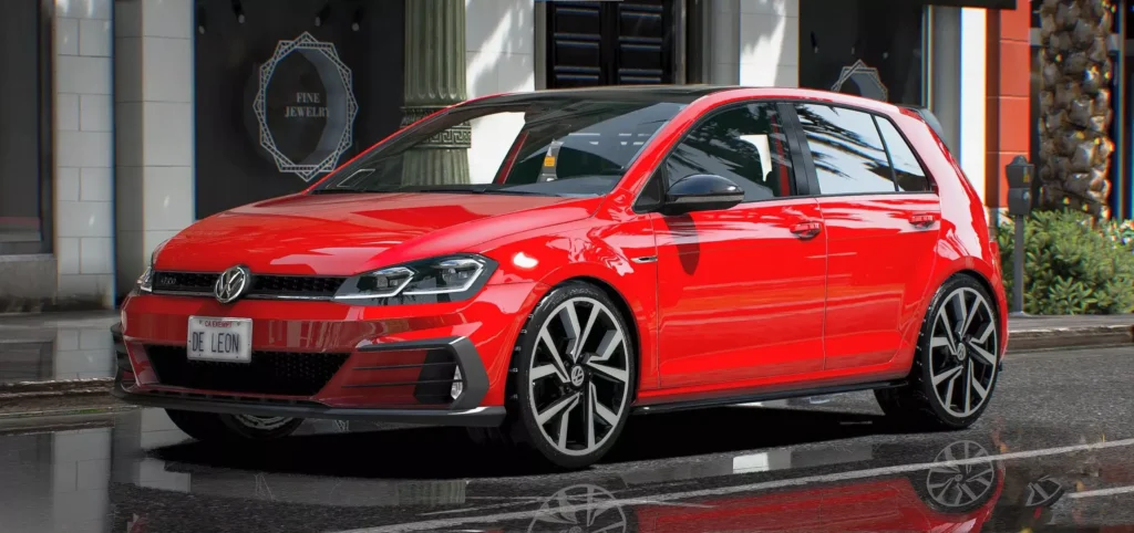 Volkswagen Golf GTD Working Panoramic Sunroof