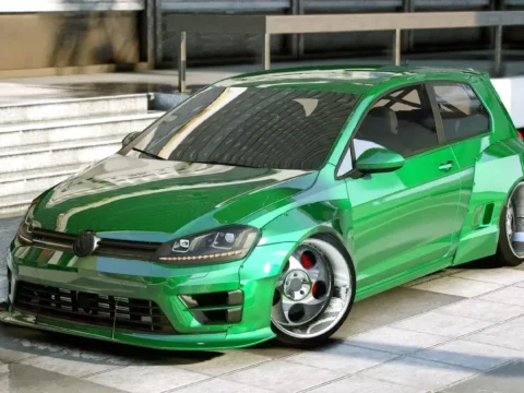 Volkswagen Golf R Rocket Bunny