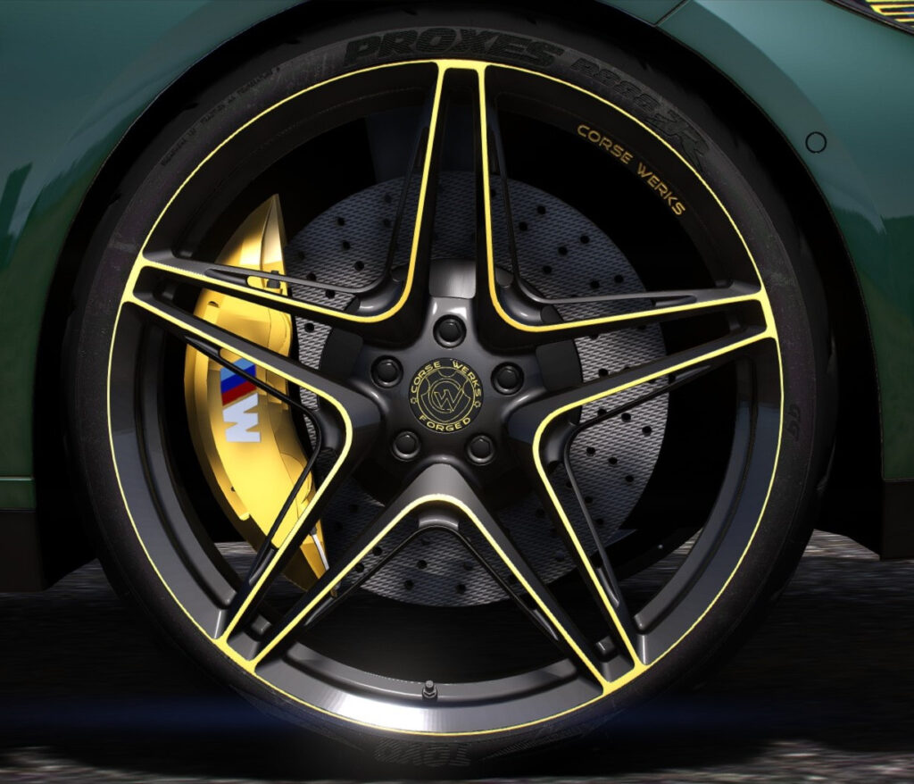 Wheel Corse Werks EX D101 [Add-On replace] V1.0