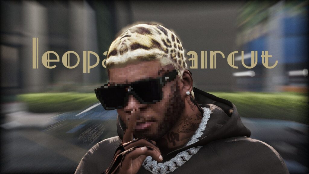 leopard haircut For Franklin