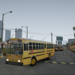 2001 Thomas MPV School Bus ER Addon ELS3