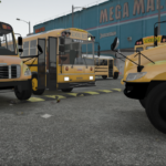 2001 Thomas MPV School Bus ER Addon ELS6