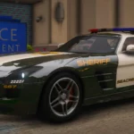 NFSHP: 2010 Mercedes-Benz SLS AMG SCPD [Add-On | NON ELS | Sounds | VehFuncsV | Template] V1.0