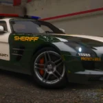 NFSHP: 2010 Mercedes-Benz SLS AMG SCPD [Add-On | NON ELS | Sounds | VehFuncsV | Template] V1.0