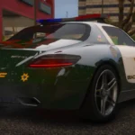 NFSHP: 2010 Mercedes-Benz SLS AMG SCPD [Add-On | NON ELS | Sounds | VehFuncsV | Template] V1.0