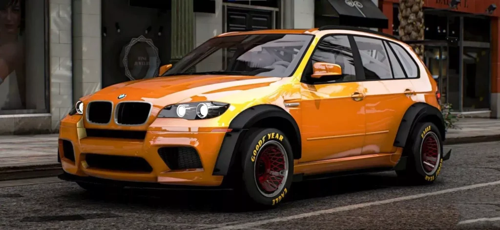 2011 BMW X5M Drag