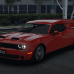 2018 Dodge Challenger SRT Hearse [Add-On | Plates | Extras | Livery | Template] V1.0