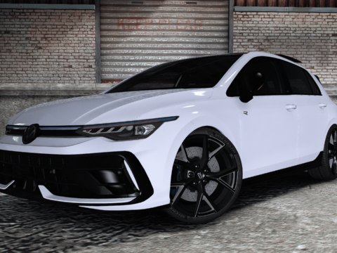 2025 Volkswagen Golf R [Add-On | Tuning | Extras | Animated | VehFuncs V] V1.0