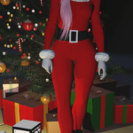 A festive Christmas jumpsuit inspired by Mariah Carey 1.0
