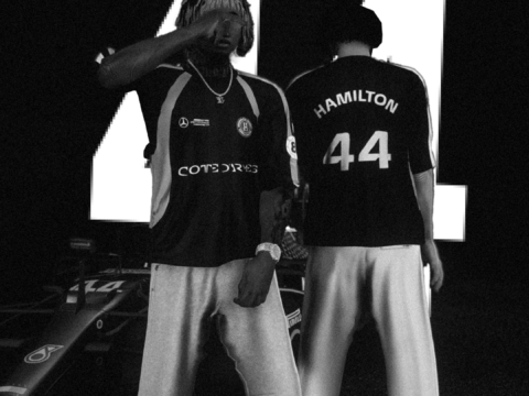 AMG Petronas Soccer Tee Hamilton 1.0