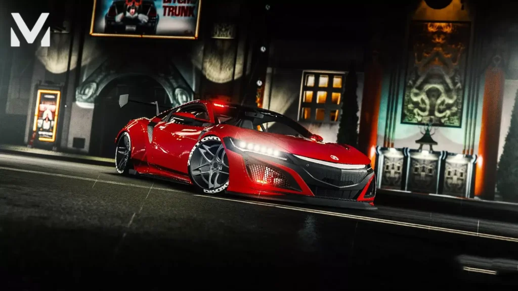 Acura NSX Liberty Walk Unmarked