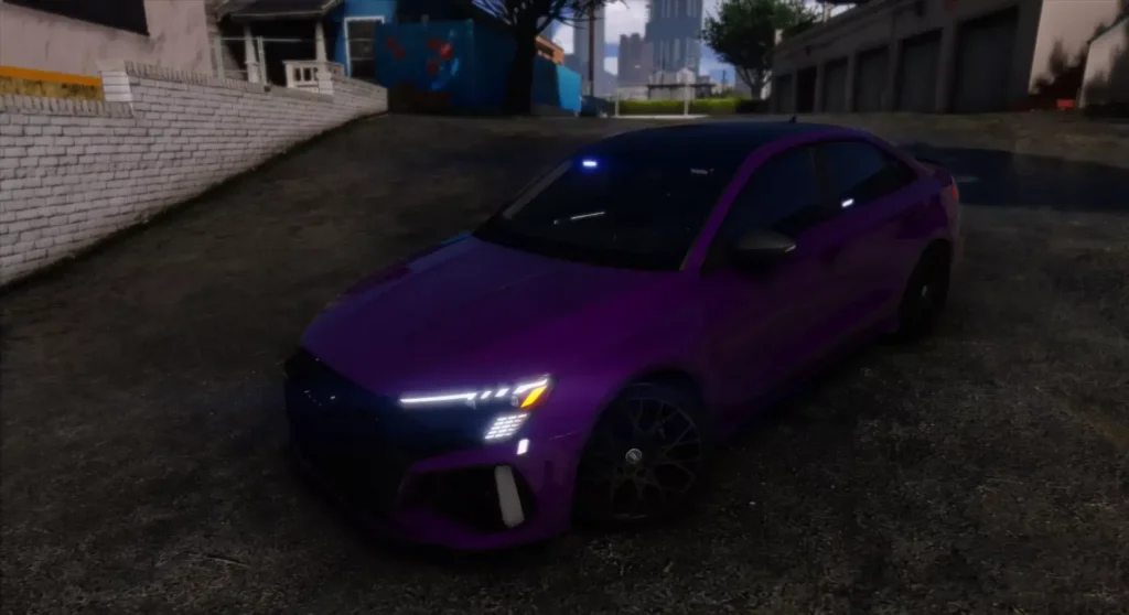 Audi RS3 Police