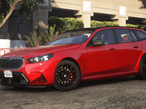 BMW M5 Touring G90 2024 [Add-On / Replace | Tuning | Template | FiveM] v1.0