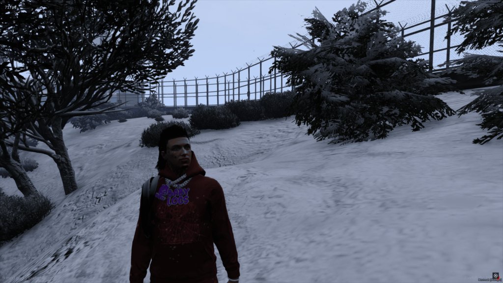 Baby Locs chain/necklace aka "Grape Street Crips" for MP Male character 1.1