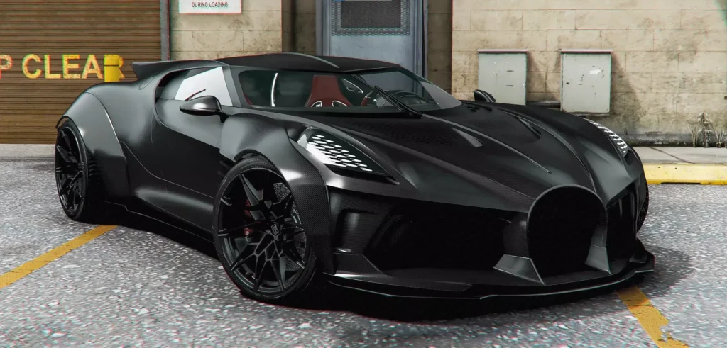 Bugatti La Voiture Noire Batman Edition