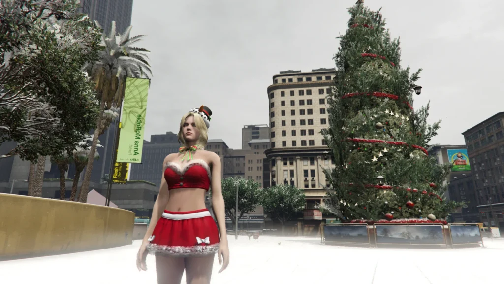 Christmas Sherry Birkin [Add-On Ped] V1.5