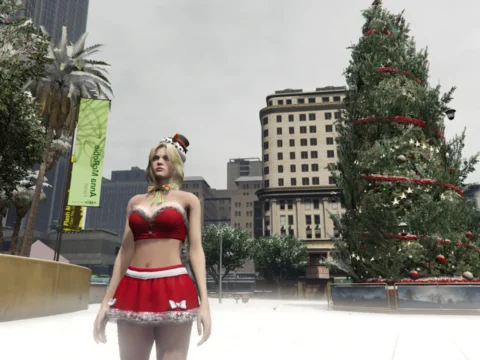 Christmas Sherry Birkin [Add-On Ped] V1.5