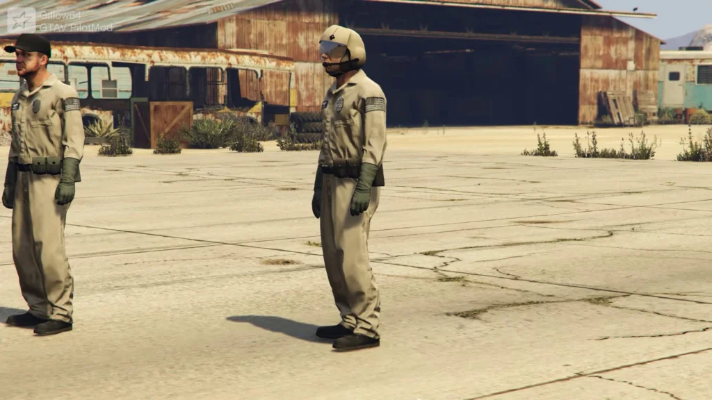 Different Flight suits and Helmets colors for Pilot 01 and Pilot 02 1.0